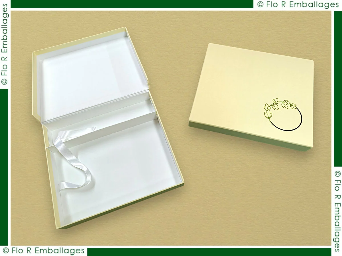 Boîte carton rigide pour tirages photo et photographes
