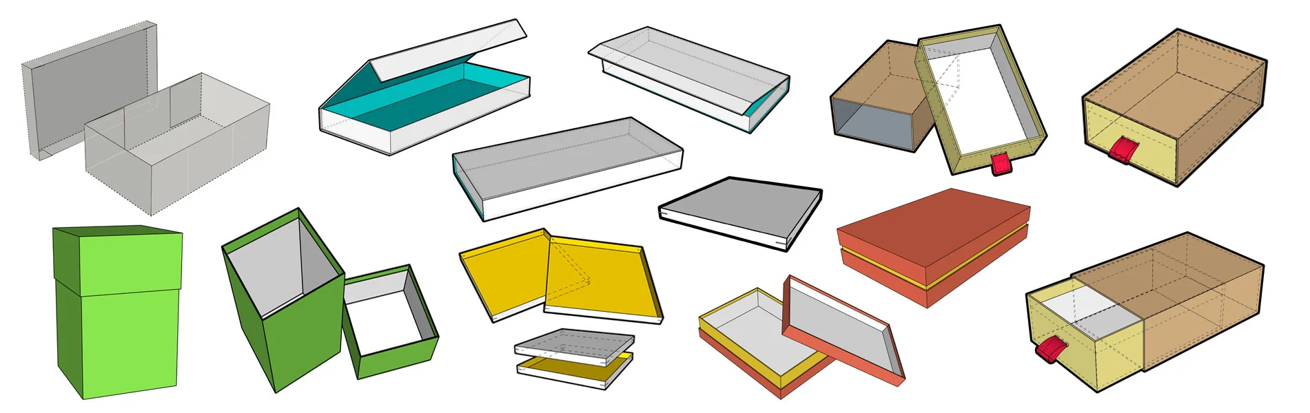 Fabricant de coffrets carton rigide réalisation sur-mesure